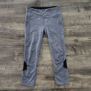 Lululemon Speed Crop Heathered Black Women's Size 6